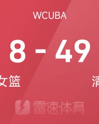 😥差距过大！WCUBA半场清华女篮49-8领先山西财大女篮，山西次节仅得1分